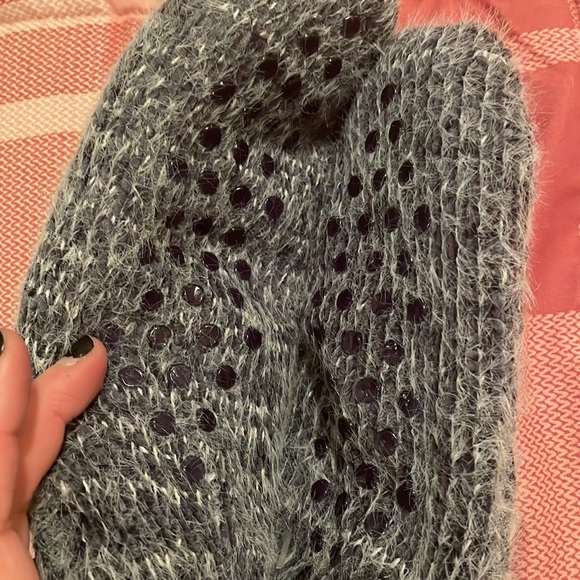 NWT dark bluish grey sock slippers - Picture 4 of 5